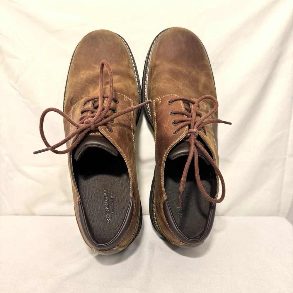 Man's Oxfords Rockport Main‎ Route Northfield Waterproof Size 11.5